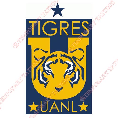 Tigres UANL Customize Temporary Tattoos Stickers NO.8504